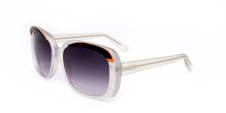 Italia Independent Damen 0047-093-000 Sonnenbrille, Weiss (Blanco), 55