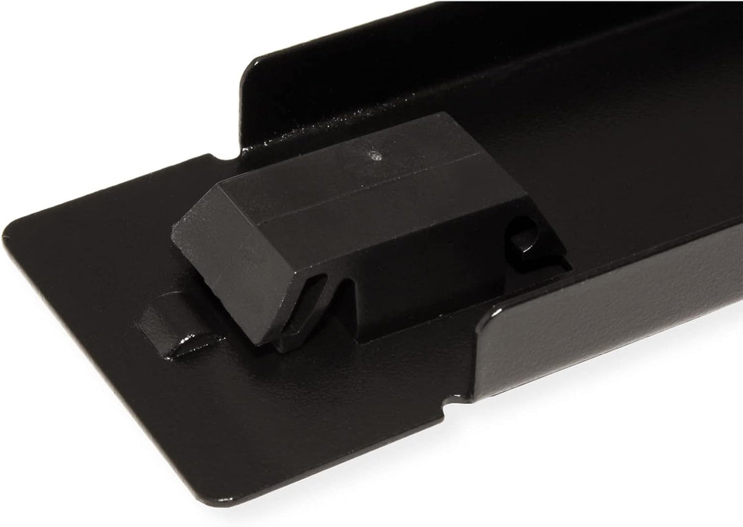 ROLINE 19"-Blindplatte Snap-in, 1 HE, RAL 9005 Tiefschwarz, 1 HE