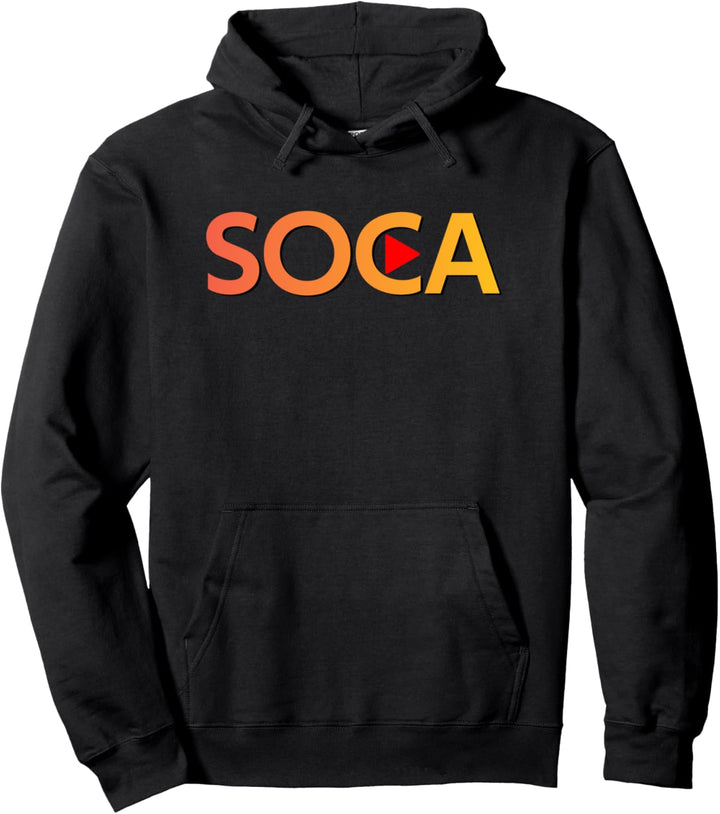 Soca Music Play Carnival Bacchanal Soca Pullover Hoodie