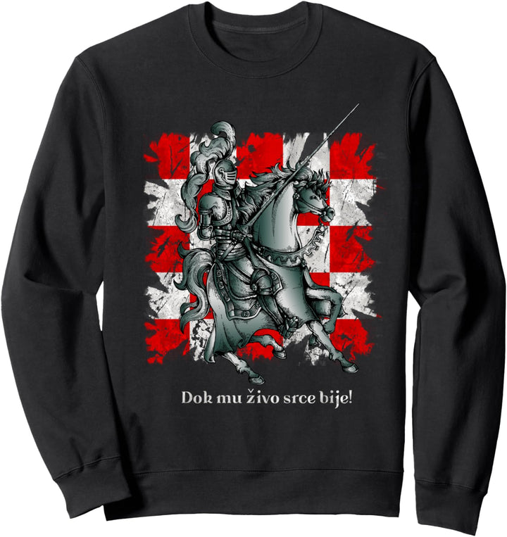 Kroatien Hrvatski Vitez Hrvatska zastava Sweatshirt