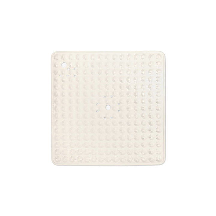 WohnDirect Duschmatte Weiss/quadratisch: 60x60 cm - sehr rutschfest &amp; sehr robust - Antirutschmatte
