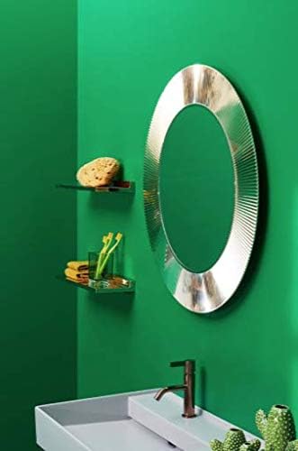 Kartell Shelfish Ablageregal, PMMA, Green, 45,2 cm x 15,5 cm x 4 cm Verde Acquamarina, Verde Acquama