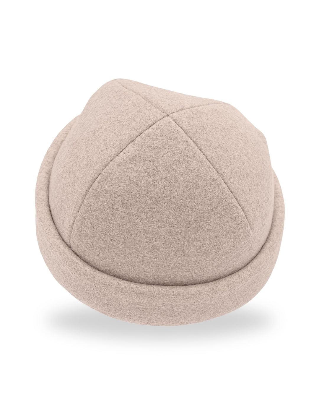 frihed.® Saunahut Sand aus Wollwalk - 100% Schafschurwolle - Premium Sauna Zubehör für Männer und Fr