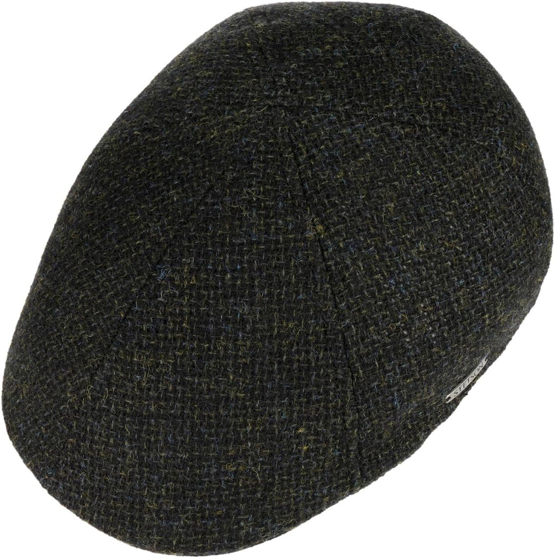 Stetson Texas Classic Wool Flatcap - Schiebermütze Herren - Herrenmütze mit Baumwollfutter - Schirmm