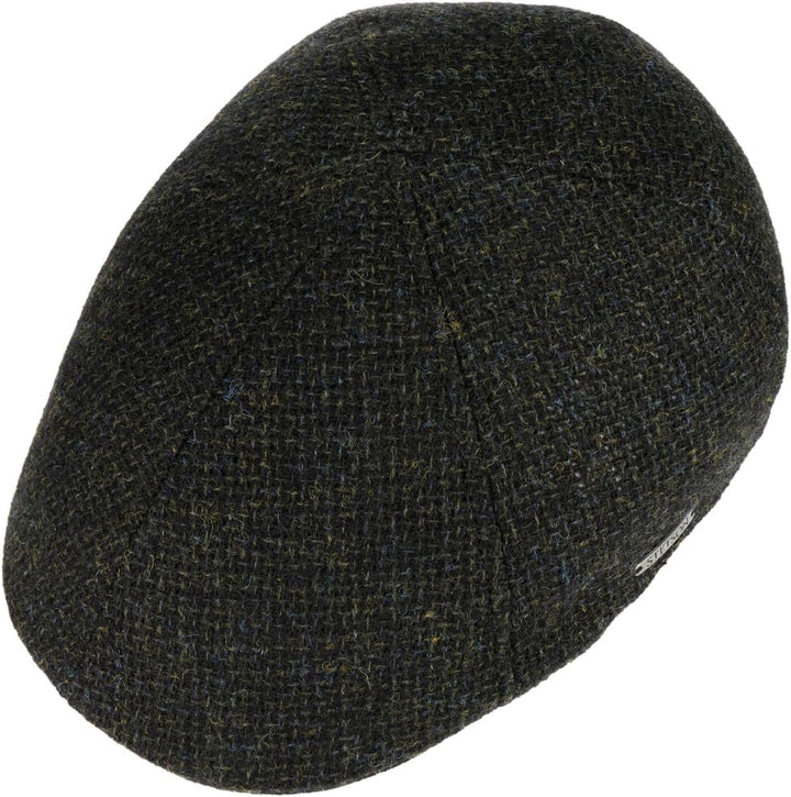 Stetson Texas Classic Wool Flatcap - Schiebermütze Herren - Herrenmütze mit Baumwollfutter - Schirmm