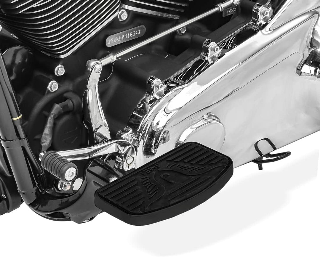 Trittbretter Beifahrer Kompatibel für Honda Shadow VT 750 C / 600 C / 125 C FB3 schwarz