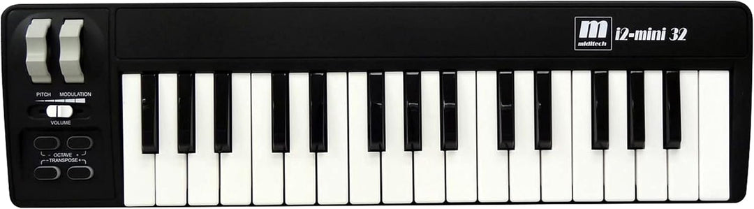 Miditech MIT-00170 i2 Mini 32 Keyboard schwarz