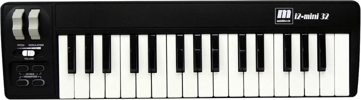 Miditech MIT-00170 i2 Mini 32 Keyboard schwarz