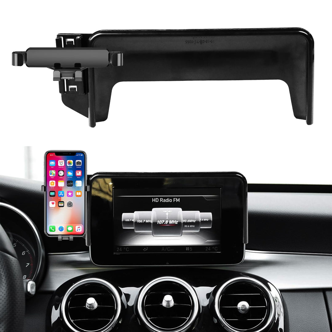 TTCR-II 7-inch Kompatibel mit Mercedes Benz W205 Handyhalterung Passt Basis für C klasse W205 2015-2