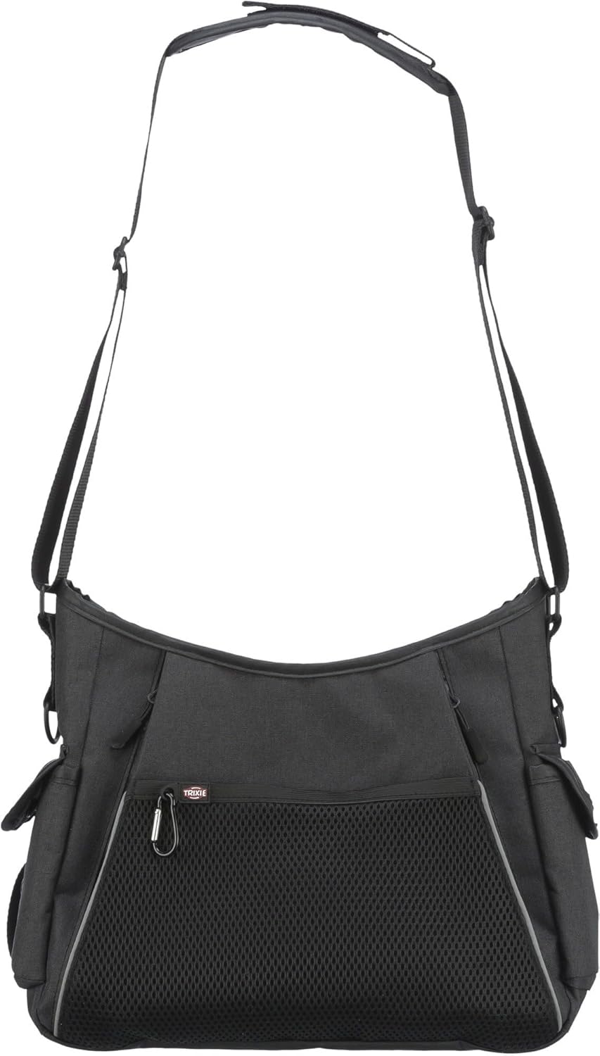 TRIXIE Gassi- und Leckerli-Tasche, 34 × 29 × 9 cm, anthrazit