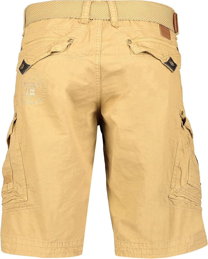 Geographical Norway Panoramique Men - Bermuda Mann Cotton - Shorts Herren Sport Cargo - Shorts Bermu