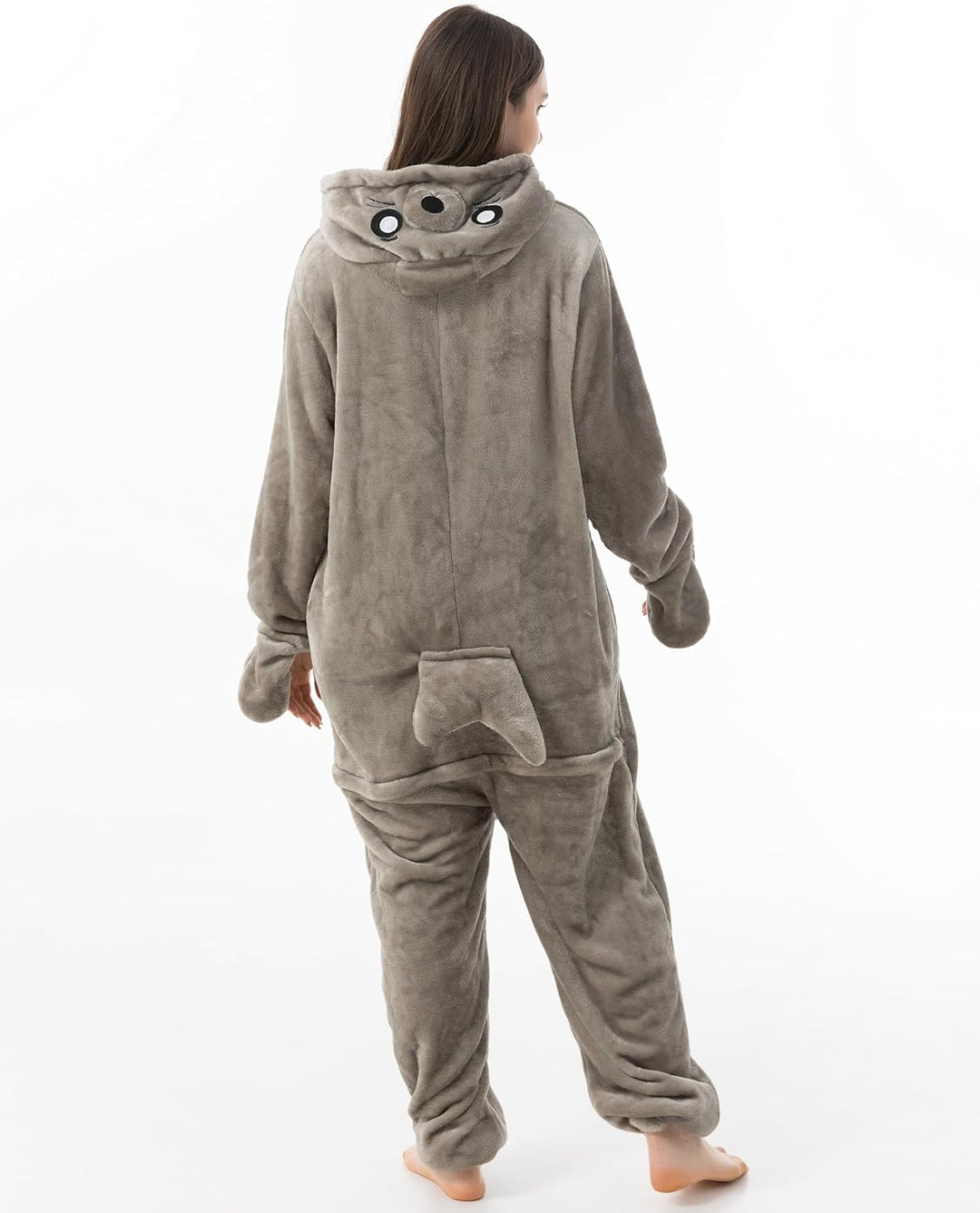 Katara 1744 - Seerobbe Kostüm-Anzug Onesie/Jumpsuit Einteiler Body für Erwachsene Damen Herren als P