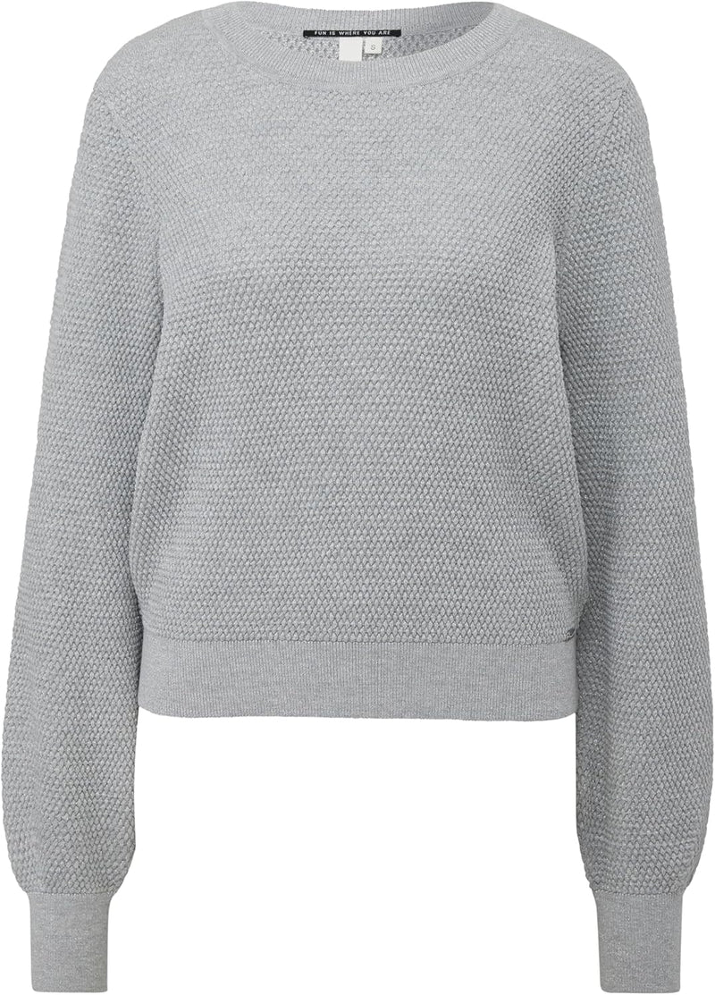 Q/S by s.Oliver Damen Pullover mit Glitzergarn S 9400, S 9400