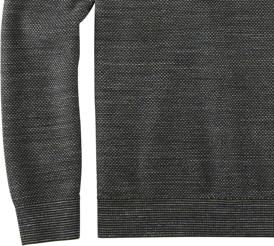 OLYMP Herren Pullover Rundhals Casual Strick,Uni,Regular fit M Graugrün 48, M Graugrün 48