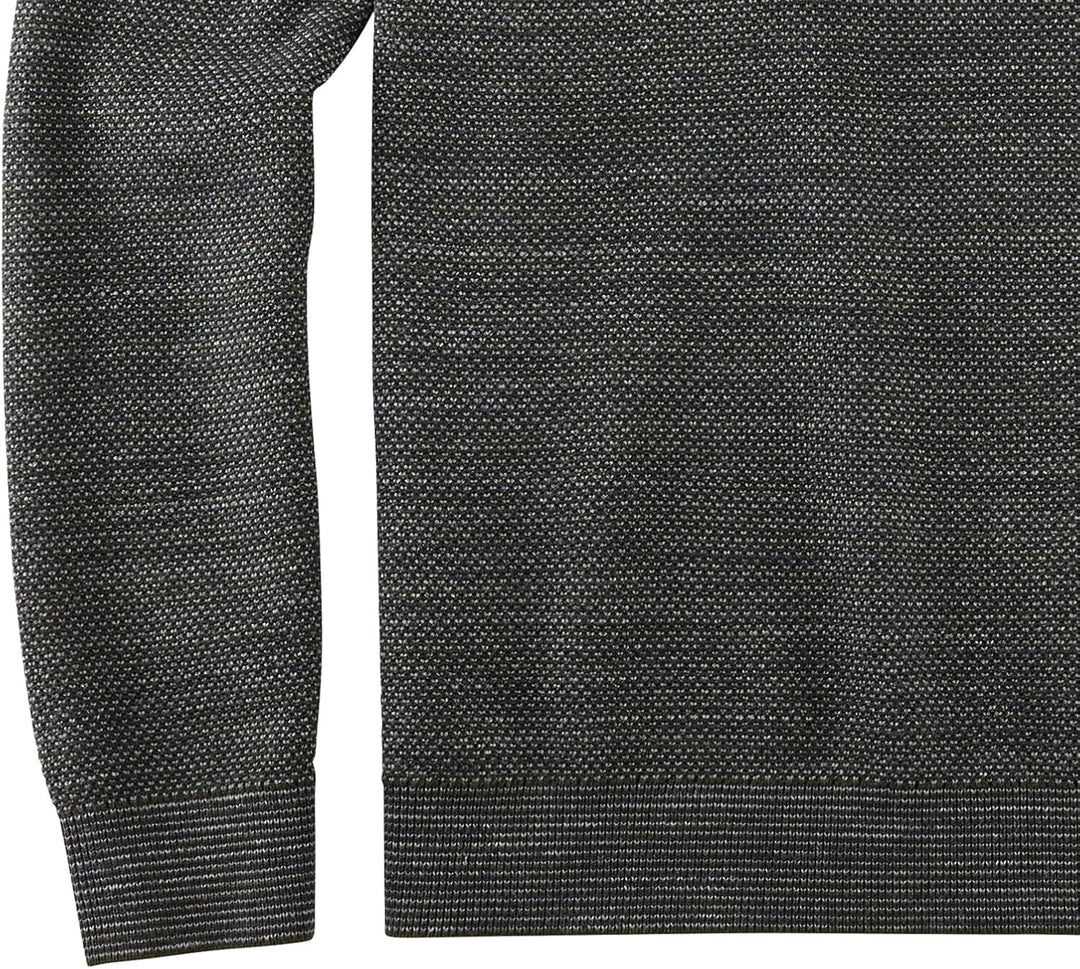 OLYMP Herren Pullover Rundhals Casual Strick,Uni,Regular fit XL Graugrün 48, XL Graugr&amp;