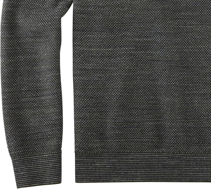 OLYMP Herren Pullover Rundhals Casual Strick,Uni,Regular fit XL Graugrün 48, XL Graugr&amp;