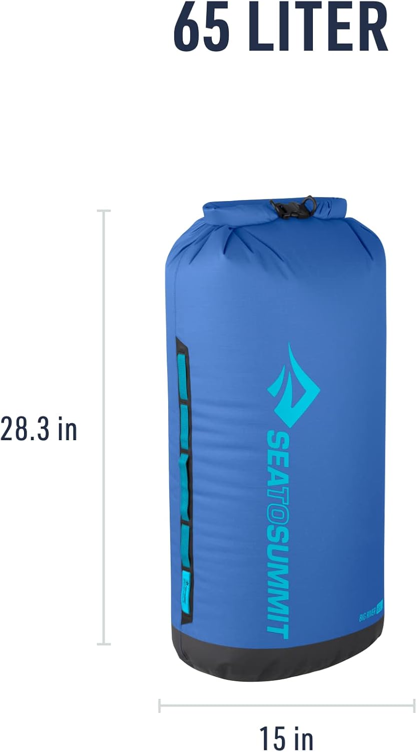 Bolsa estanca BIG RIVER 65L azul