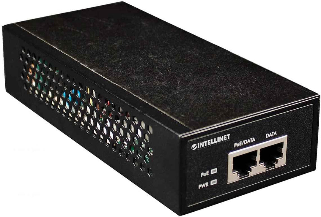 Intellinet 560566 High-Power over Ethernet - PoE+ Injektor 240V, 1 Port, 30W, Netzwerkswitch, PoE+ A