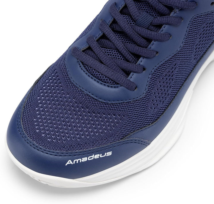 FitVille Extra Weit Tennisschuhe Herren rutschfest Hallenschuhe Atmungsaktiv Badminton Schuhe Bequem