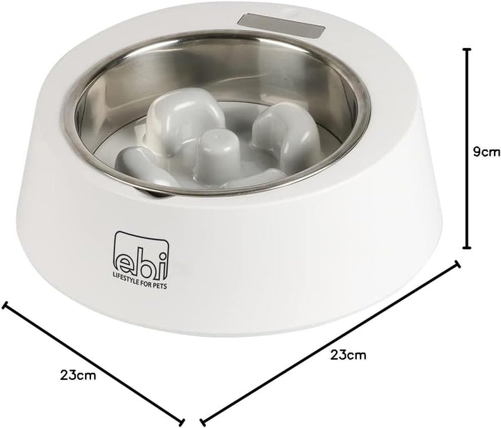 Ebi Volga Anti-Schlusswaage, 20,5 x 20,5 x 9,5 cm, Weiss