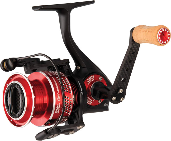 Abu Garcia Revo MGXtreme Spinnrolle – Extrem leichte Spinnrolle mit Korkgriff – 12 Kugellager & Drop