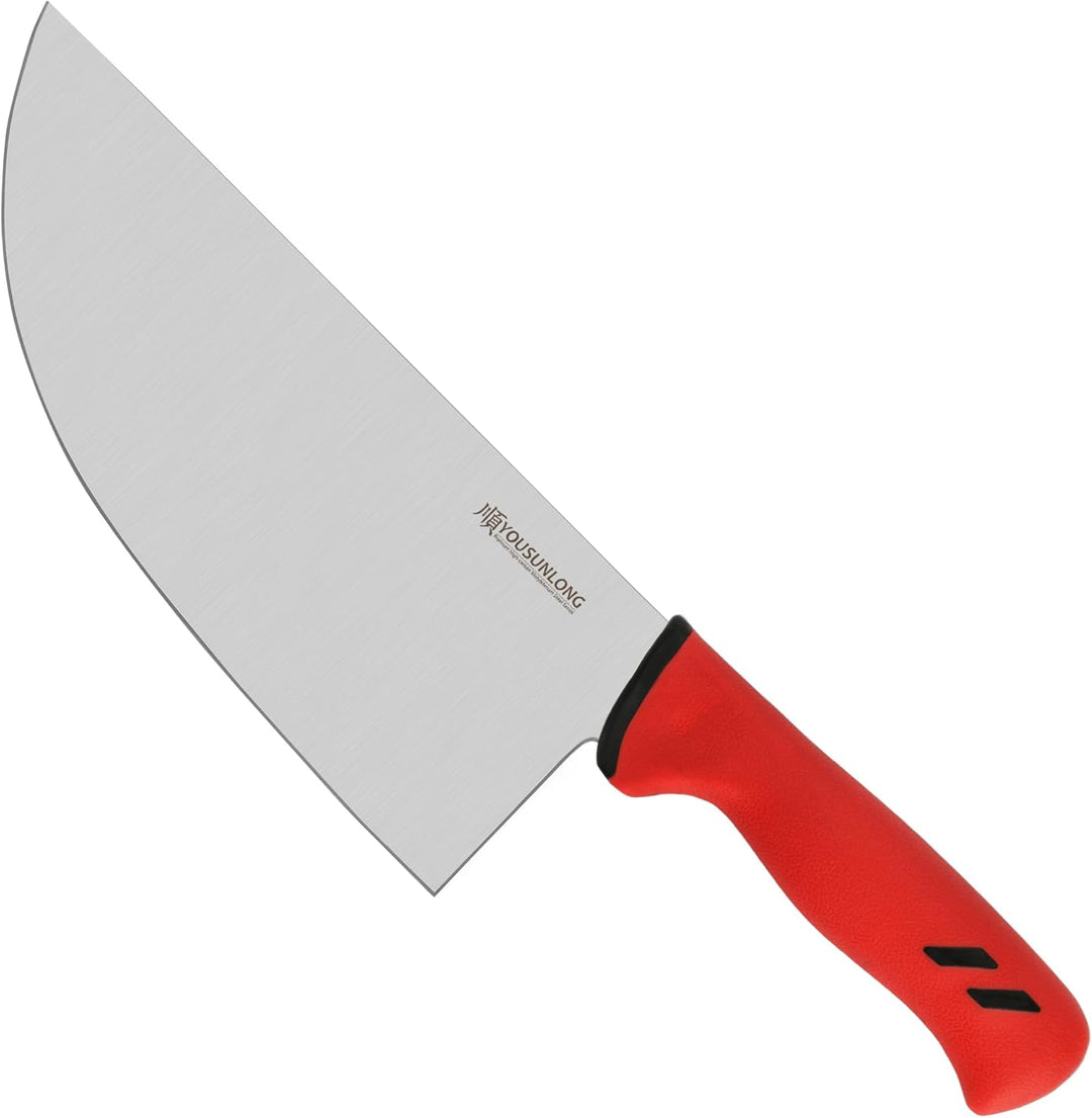 YOUSUNLONG Fleischbeil-Messer - 230mm Hybrid Hackbeil Fleischermesser - Rasiermesserscharfe Klinge a