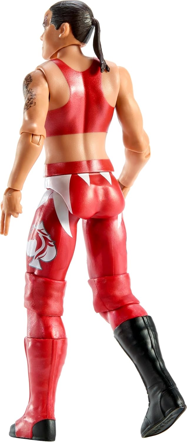 Mattel WWE Actionfigur, 15,2 cm grosses Sammlerstück Shayna Baszler mit 10 Gelenkpunkten & lebensech