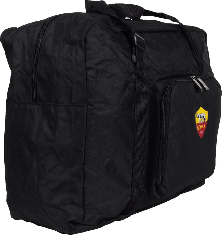 AS Roma Unisex Verschliessbare Tasche für Reisen Reisetasche, Schwarz