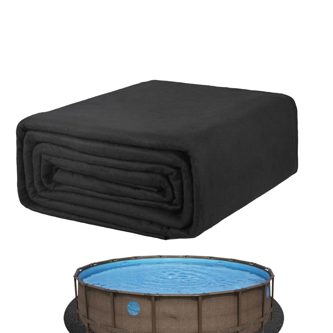 Outdoor Pool Matte Runde Pool Liner Pad Pannenschutz Rahmen Liner Pad Schwimmbecken Schutzunterlage