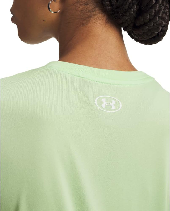 Under Armour Damen Fitness T-Shirt und Tank Tech Short Sleeve Solid 36 Lumos Lime, 36 Lumos Lime