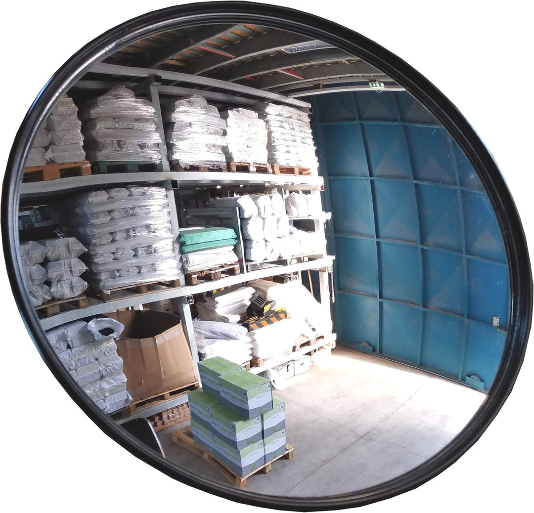 SNS SAFETY LTD Konvexer Verkehrssicherheitsspiegel für Einfahrten, Lagerhallen, Garagen und Büros, S