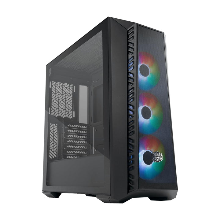 Cooler Master MasterBox 520 Mesh-PC-Gehäuse – Mid-Tower-ATX-Gehäuse, 3 x vorinstallierten Lüftern, m