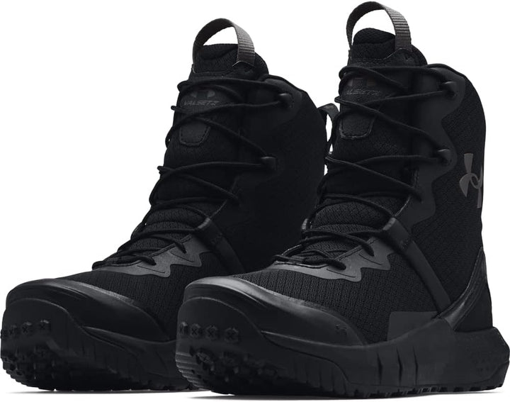 Under Armour Herren Ua Micro G Valsetz Traillaufschuhe 46 EU Black Black Jet Gray, 46 EU Black Black