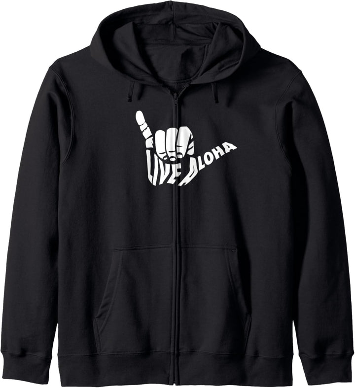 Live Aloha Shaka Kapuzenjacke