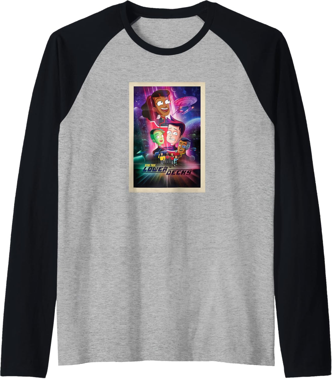 Star Trek: Lower Decks Group Shot Poster Raglan