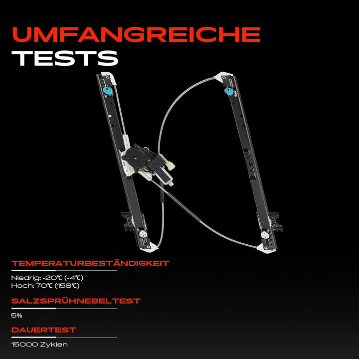 Frankberg Fensterheber Mit Motor Hinten Links Kompatibel mit Discovery V L462 SUV 2016-2021 LR083207
