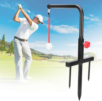 RiToEasysports Golf Swing Trainer Golf Swing Groover Golfballtraining Schlagübungswerkzeug Golf Frei