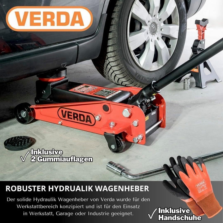 Wagenheber 3T+ 2X Gummi Rangierwagenheber Heber Ständer Unterstellbock Modellwahl (Wagenheber 3T), W
