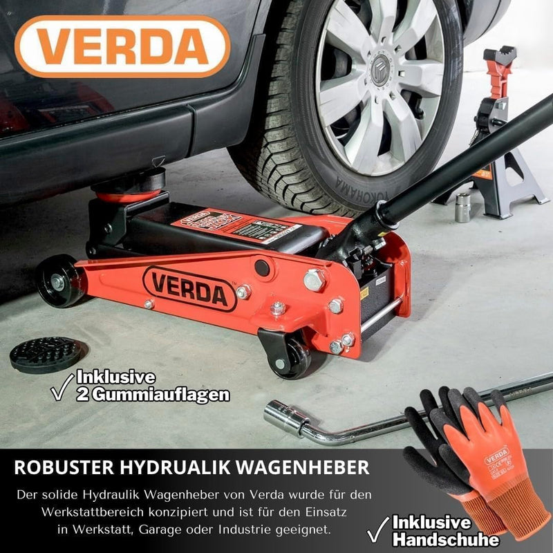 Wagenheber 3T+ 2X Gummi Rangierwagenheber Heber Ständer Unterstellbock Modellwahl (Wagenheber 3T), W