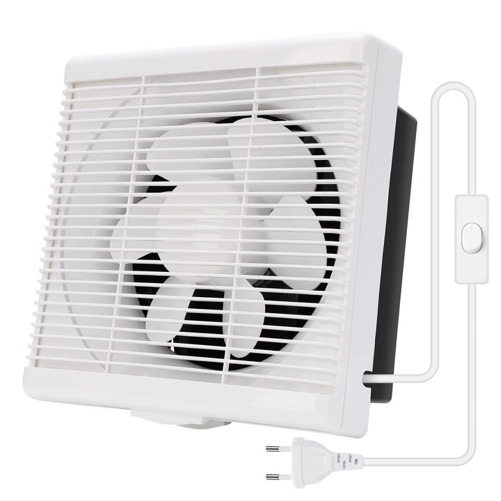 Shutter Ventilation Fan, leiser Lüftungsventilator mit 2,5 m Netzkabel, ideal für Zuhause Badezimmer