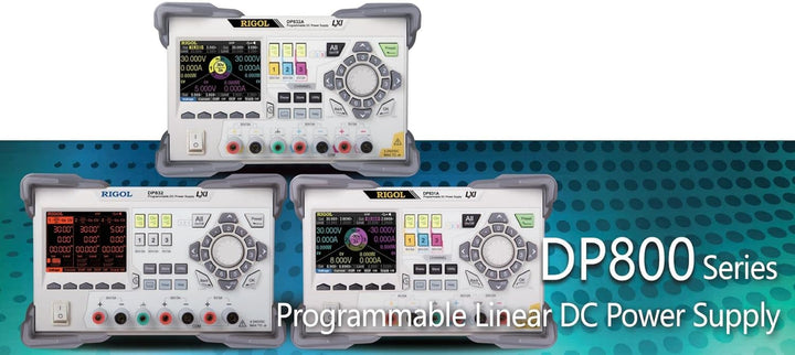 RIGOL DP832 DC-Netzteil, 3 Ausgänge, 30V/3A || 30V/3A, 5V/3A, 195 W, geringe Welligkeit und Rauschen