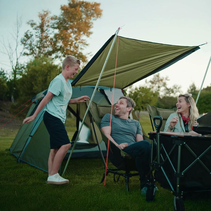 Night Cat Pop Up Zelt Wasserdicht: Wurfzelt for 3 4 Personen Mann Einfache Einstellung für Camping W