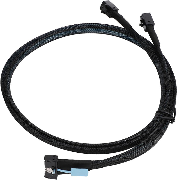 8i auf 2x SFF 8643 Kabel, MCIO X8 auf MiniSAS HD SFF 8643, PCIE 5.0, 32 GT/s, für Rechenzentren, Ser
