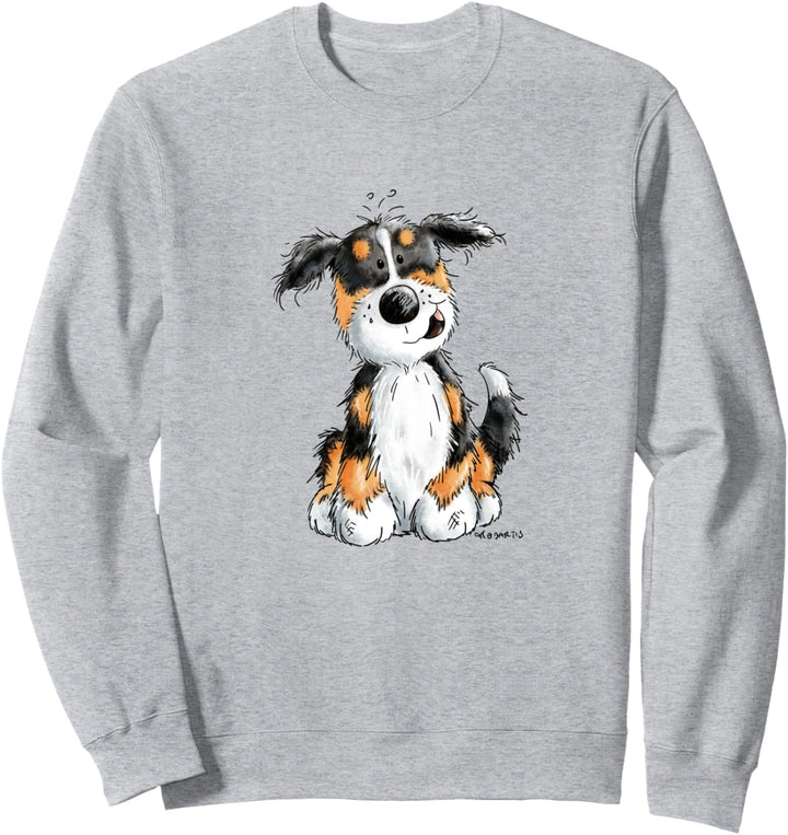 Berner Sennenhund Welpe I Hunderasse Comic Hundefreunde Sweatshirt