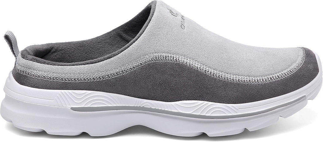 Damen Herren Clogs Hausschuhe Herbst rutschfest Pantoletten Verdicken Warm Walking Schuhe Bequem Gar