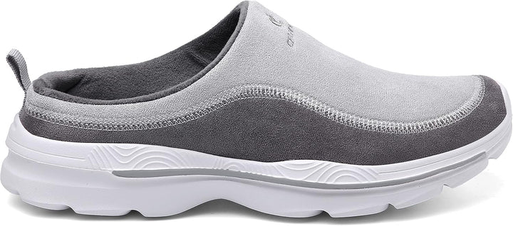 Damen Herren Clogs Hausschuhe Herbst rutschfest Pantoletten Verdicken Warm Walking Schuhe Bequem Gar