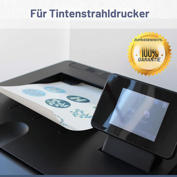 Hayes Paper, Wasserschiebefolie, Aufkleberpapier, TINTENSTRAHL TRANSPARENT, 20 Seiten Erstklassiges