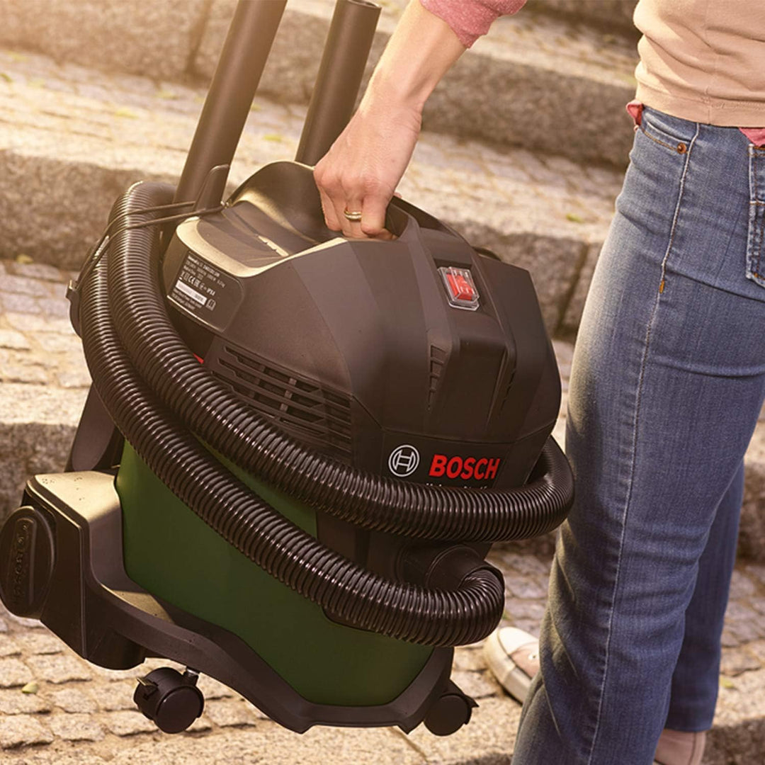 Bosch Nass- und Trockensauger UniversalVac 15 (1000 Watt, 15 Liter Behältervolumen, in Karton) + 5x