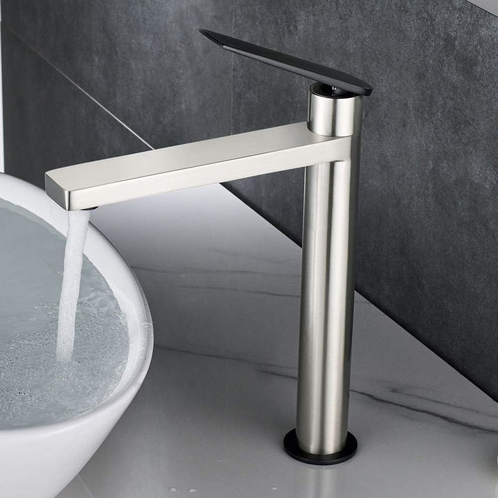 GRIFEMA LYON-G11101A | Badarmatur - Waschtischarmatur mit wassersparfunktion, G3/8'' Anschlüsse | Ei