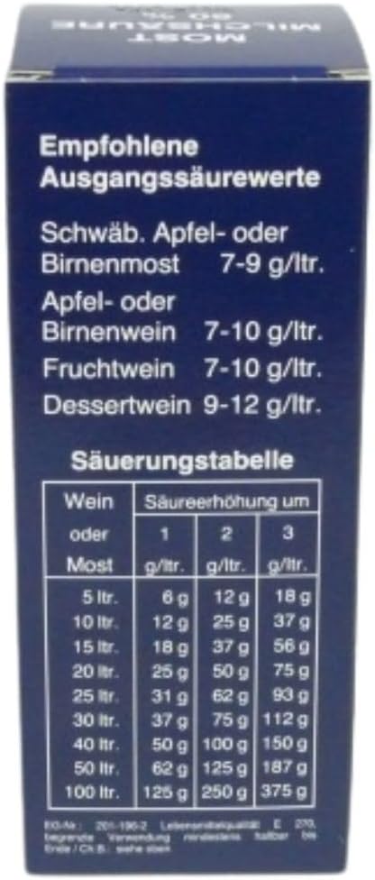 80% 104 ml (125g) - VINA - zur Most und Wein